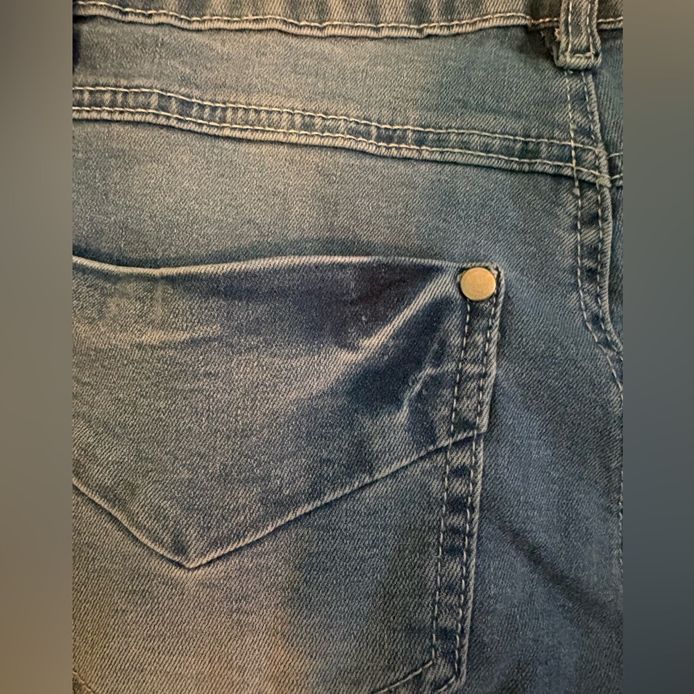 Flamingals low rise wide leg stretch denim jeans NWOT - Picture 6 of 9